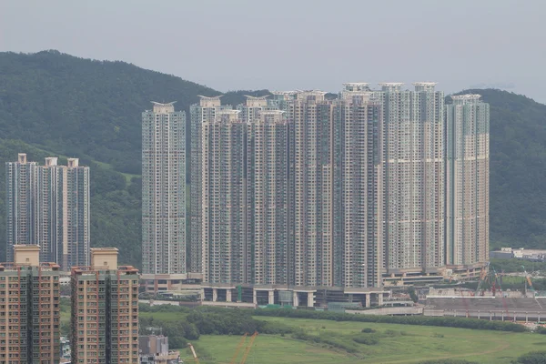 Edificios de Hong Kong en el Parque LOHAS —  Fotos de Stock