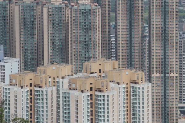 Hong Kong gebouwen bij Tseung Kwan O — Stockfoto