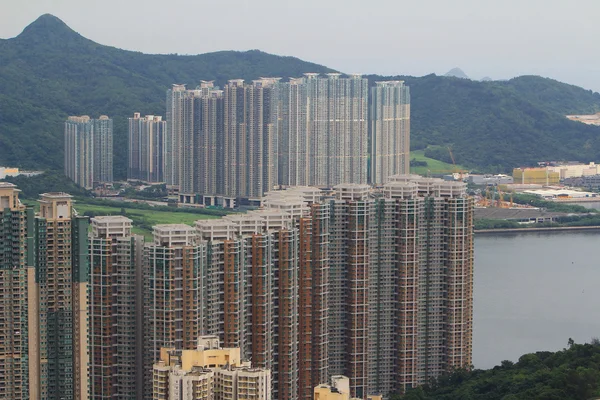 Prédios de Hong Kong em Tseung Kwan O — Fotografia de Stock