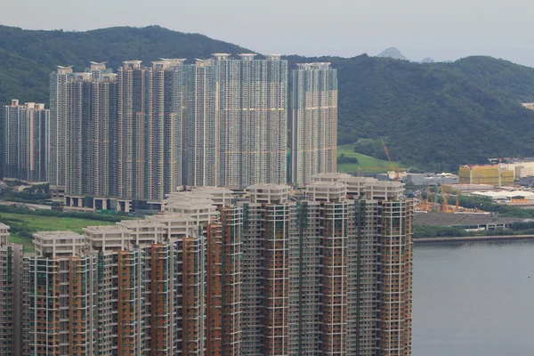 Prédios de Hong Kong em Tseung Kwan O — Fotografia de Stock