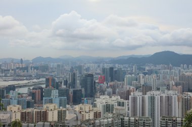 kwun tong şehir görünümünü