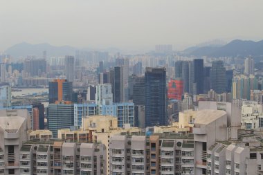 bir gün, Hong Kong-kwun tong ofis binaları