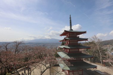 Chureito Pagoda adlı Arakura Sengen Tapınak