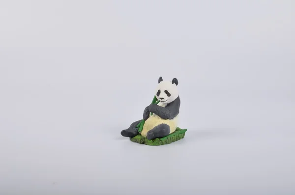 Figuras de juguete de plástico panda 2016 — Foto de Stock