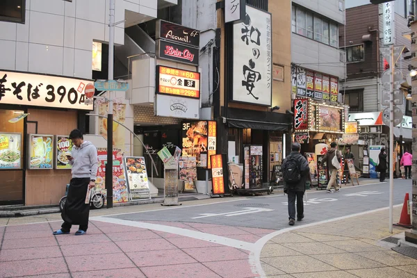 Street life in Shinjuku at 2016 — Stock Photo, Image