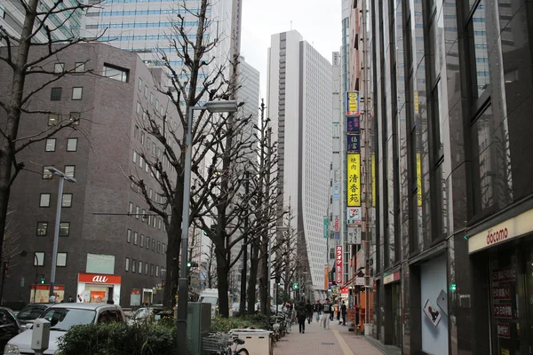 Vita di strada a Shinjuku al 2016 — Foto Stock