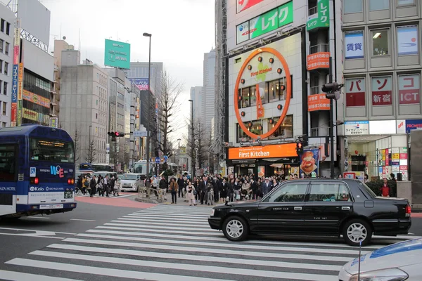 Vita di strada a Shinjuku al 2016 — Foto Stock