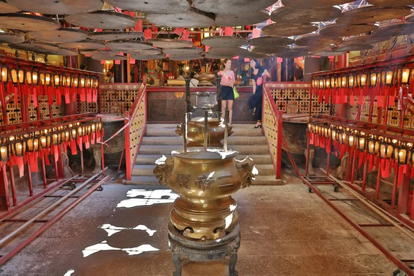 Man Mo Temple in Hong Kong — Stock Photo, Image