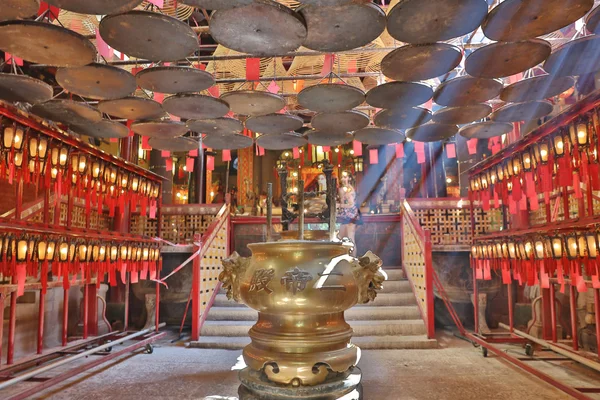 Man Mo Temple in Hong Kong, 2016 — Stock Photo, Image