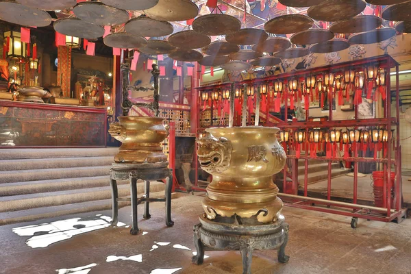 Templo Man Mo en Hong Kong, 2016 — Foto de Stock