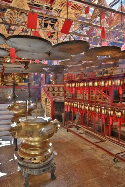 Man Mo Temple, Hong Kong iç
