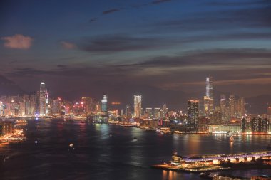 Hong Kong ve Kowloon siyah Hill