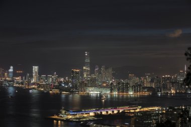Hong Kong ve Kowloon siyah Hill