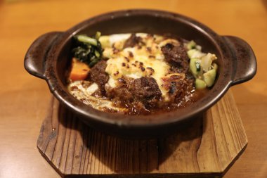  Japonya Baked peynir pirinç köri 