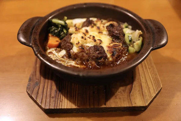 Curry Riso al formaggio al forno in Giappone — Foto Stock