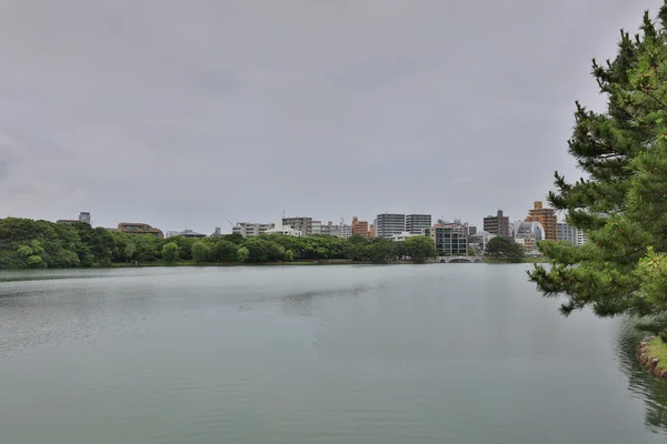 Мост Кинтай в Ивакуни, префектура Ямагути, Япония — стоковое фото