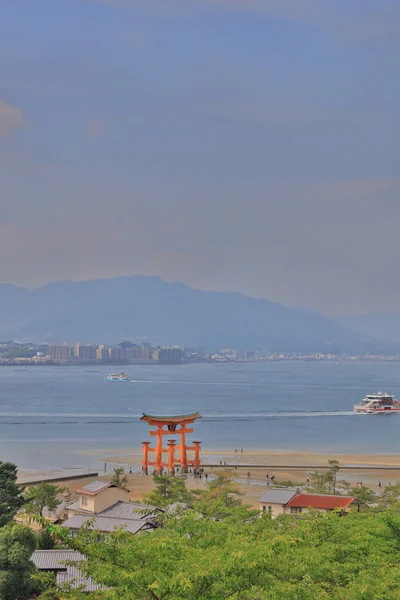 Остров Миядзима, Хиросима, Япония — стоковое фото