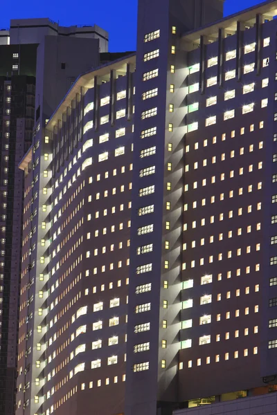 Hong Kong 'da halka açık bir apartman.