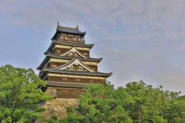 Hiroşima kale Hiroşima, Japonya.