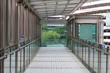 modern bir köprü hong Kong