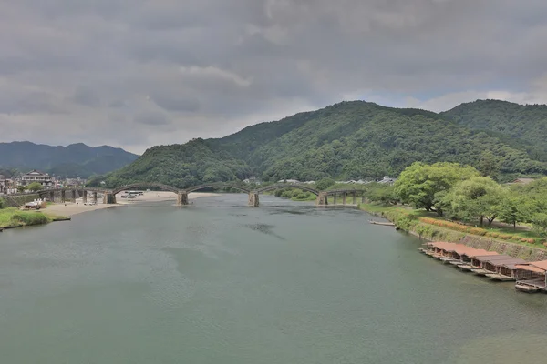 Le pont Kintai d'Iwakuni, Japon — Photo