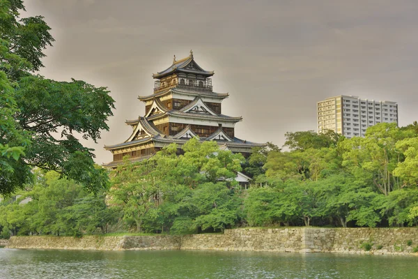 Donjon de Hiroshima, castillo de hiroshima —  Fotos de Stock