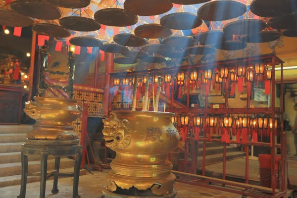 Man Mo templet i Hong Kong, 2016 — Stockfoto