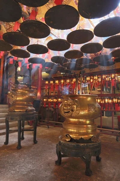 香港の人 Mo の寺院の内部 — ストック写真