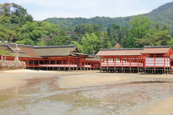 日本での宮島の厳島神社 — ストック写真