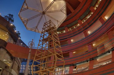 Fukuoka, Japonya Canal City 