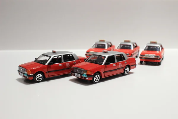 Tiny taxi av hong kong — Stockfoto