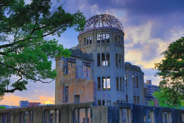 Bomba atomica in guerra, a Hiroshima, Giappone . — Foto Stock