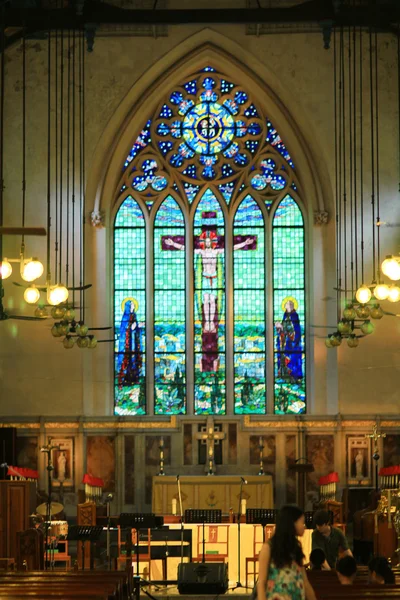 St. John's Cathedra at hk — Stock Photo, Image