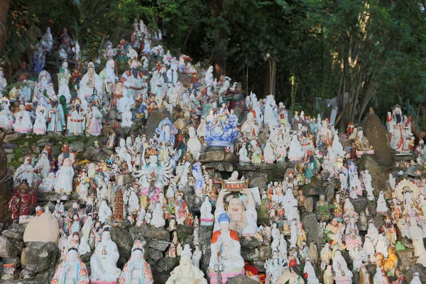 Wielu bogów w Bay Park wodospad — Zdjęcie stockowe