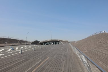 Yokohama manzarası yaya çatı görünümü