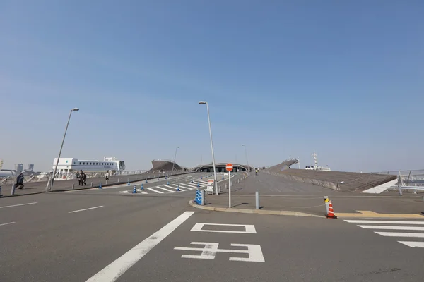 De weg naar Terminal Yokohama — Stockfoto