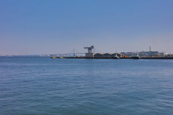 Yokohama cityscape havadan görünümü — Stok fotoğraf