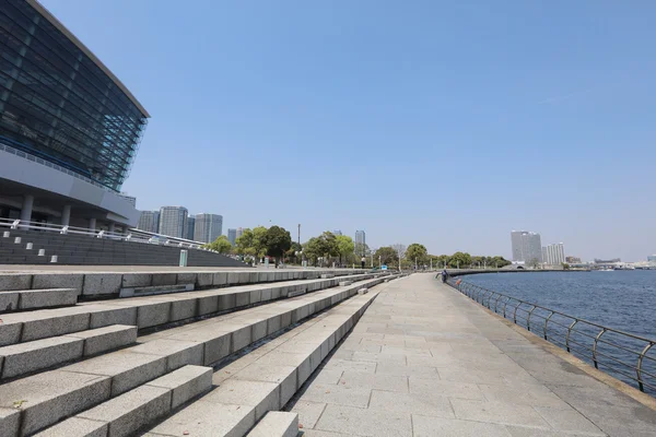 Parque costeiro em Yokohama, Japão — Fotografia de Stock