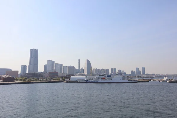 横浜の国際線ターミナルから — ストック写真