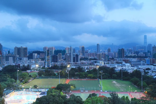 在检查器板港元山景 — 图库照片