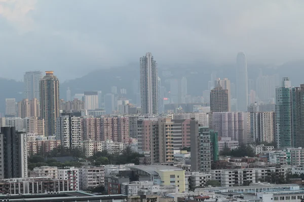 チェッカー ボードの hk の丘の眺め — ストック写真