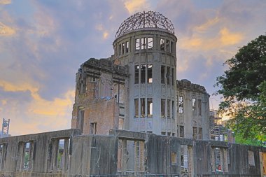 Hiroşima Japonya atom bombası kubbesi