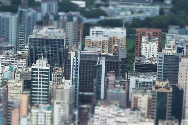 Paisaje urbano de Hong Kong — Foto de Stock