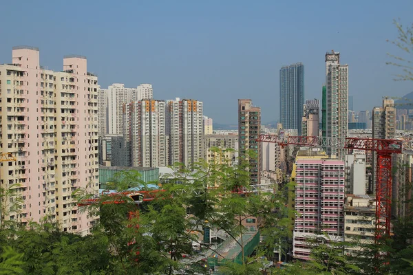 Bloque de apartamentos en Hong Kong — Foto de Stock