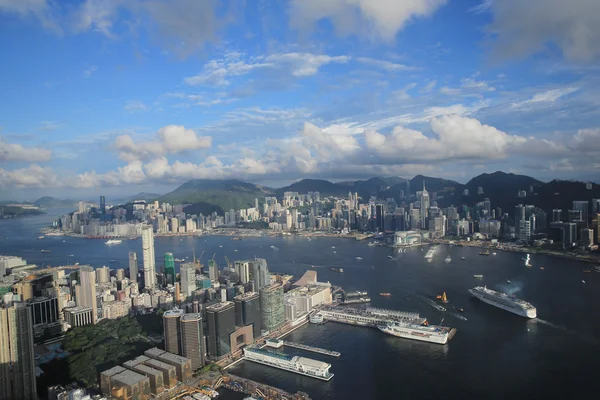 Kowloon, Hong Kong Skyline — Stok fotoğraf