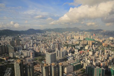 Hong Kong, Çin manzarası panorama
