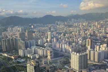 Hong Kong, Çin manzarası panorama