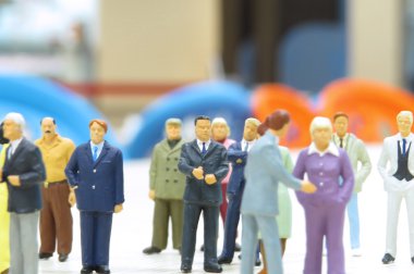 küçük rakamlar iş toplantı