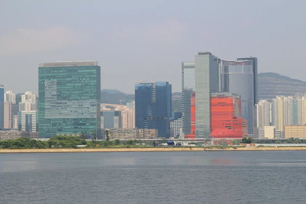 Kowloon vista sulla città Kowloon Bay — Foto Stock