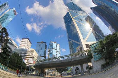 Çin Merkez, Hong Kong gökdelen